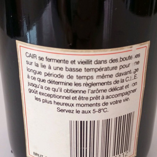 Vintage Collectible Bottle CAIR Rhodes Brut (Late 1980s) - Untouched