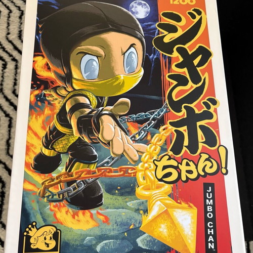 Jumbo Chan Scorpion 14'' collectible vinyl figure new, limited edition 1200
