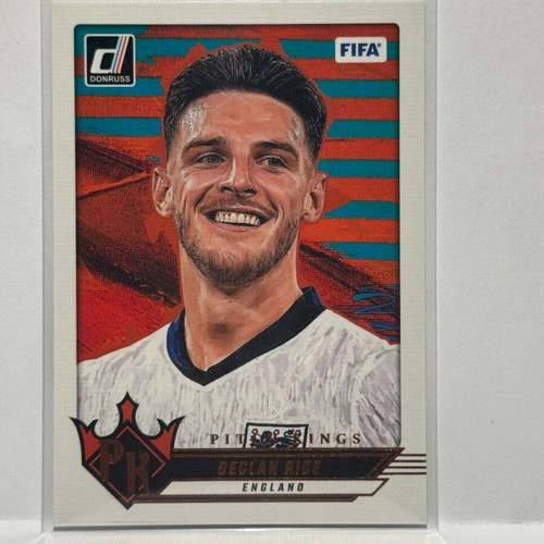 Panini Donruss Declan Rice #20 Pitch Kings card new 2024-25