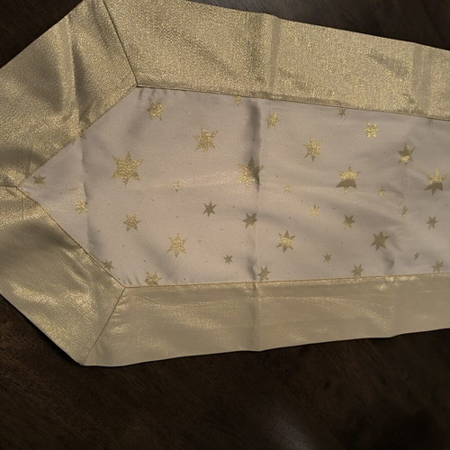 Runner gold color double-sided with star pattern new