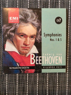 Beethoven Συμφωνίες αρ. 1 και 5 CD, EMI Classics CD 7