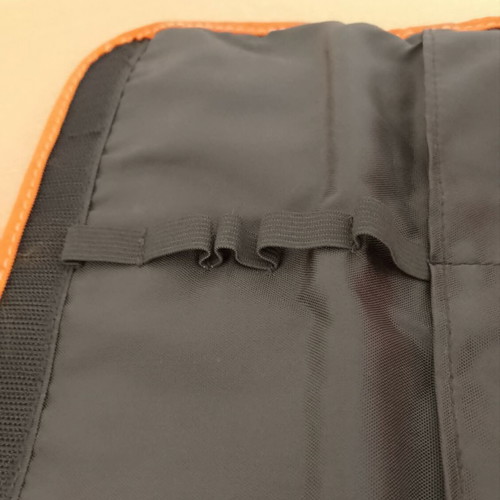Kipling toiletry bag like new, bright orange