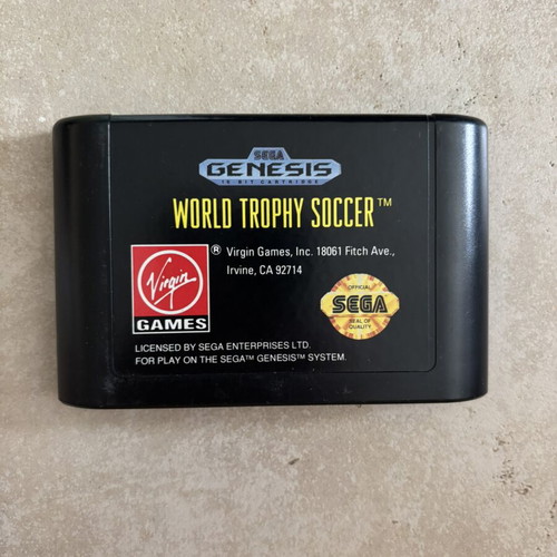 World Trophy Soccer Sega Genesis game