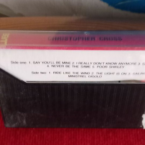 Christopher Cross cassette tape used, pop