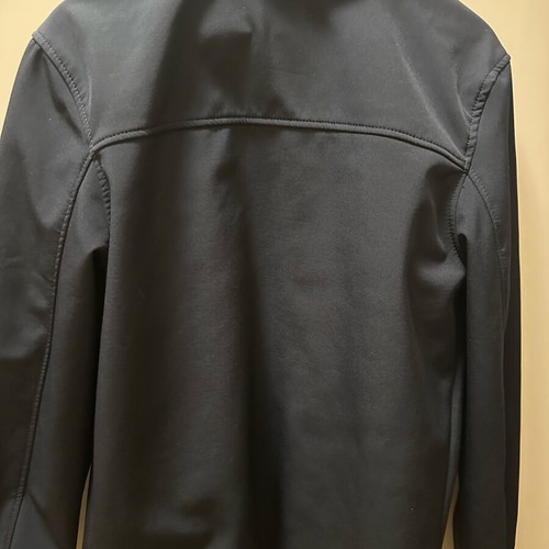 Children's dark blue waterproof jacket with lining used
