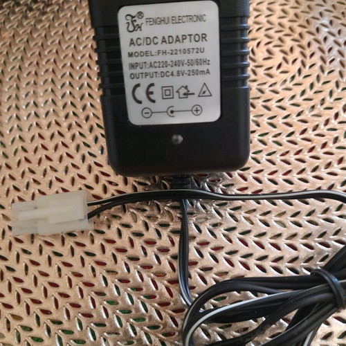 Ανταπτορας AC/DC FH-2210572U μεταχειρισμένος, 9.6V 250mA