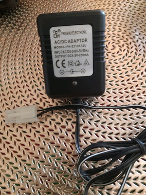 Ανταπτορας AC/DC FH-2210572U μεταχειρισμένος, 9.6V 250mA