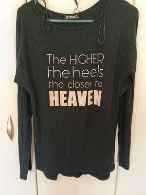 Μπλούζα Enzzo γκρι-μπλε medium καινούργια