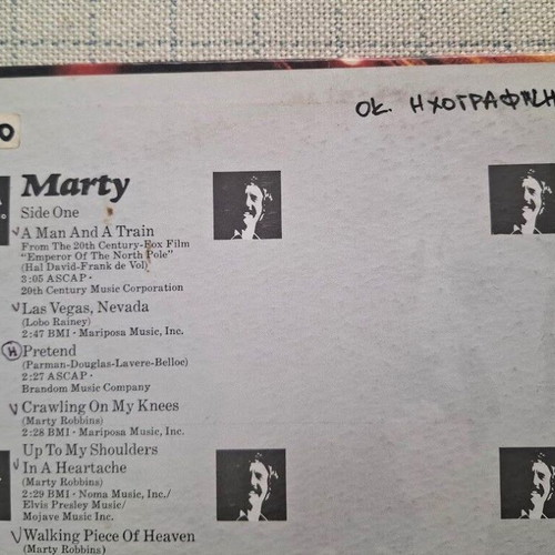 Marty Robbins LP употребяван, country 1973 MCA 342