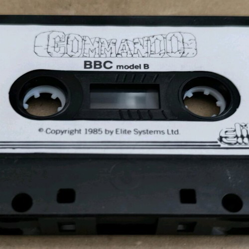 Commando (Elite) BBC Micro cassette like new
