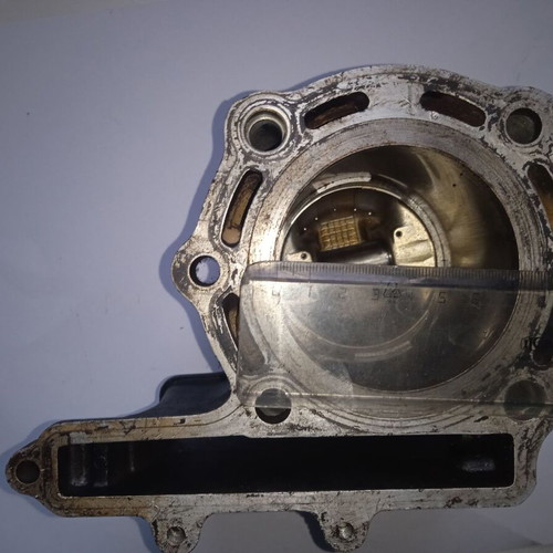 Kawasaki klr 250 cylinder piston used, std 74mm, made in Japan