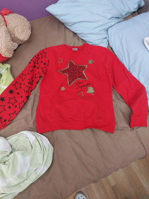 Spark blouse new, red, size S