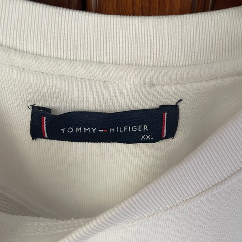 Tommy Hilfiger men's blouse new, white, XXL