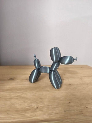 Balloon Dog decoration new, 3D printed from PLA plastic