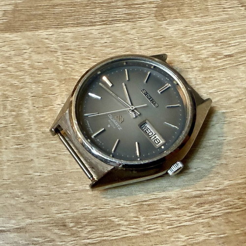 Seiko Vintage 0903-8109 watch used, needs repair, brown