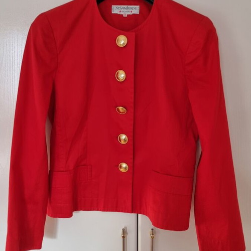 Yves Saint Laurent Vintage Jacket like new, red, Rive Gauche