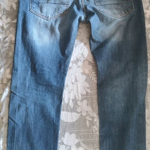 Staff men's blue jean slim size 31 like new, blue