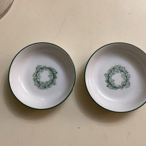 Ionia The Tsitouras Collection porcelain plates set of 2 like new