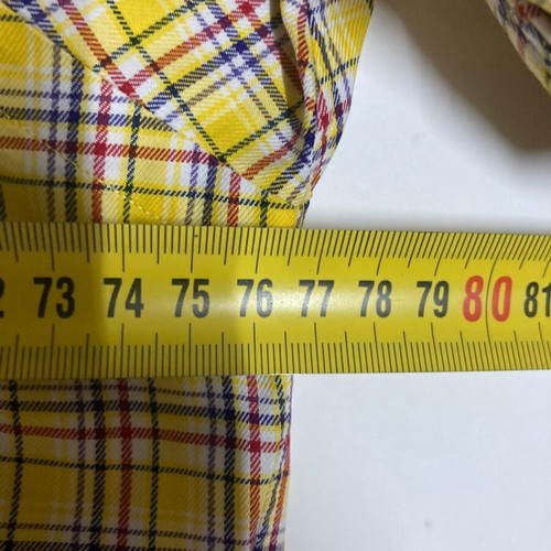 Ralph Lauren Blake Oxford long shirt, yellow check, XXL