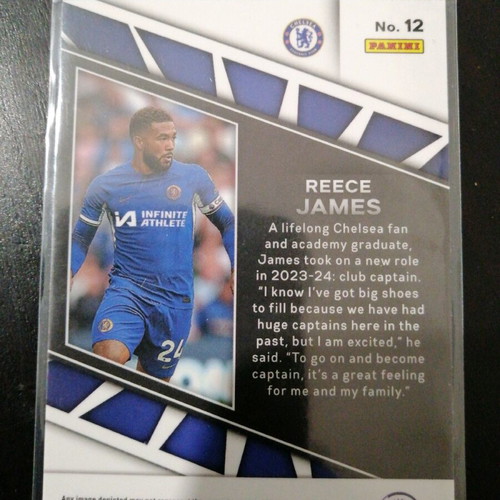 Reece James 2023-24 Panini Prizm Premier League card like new