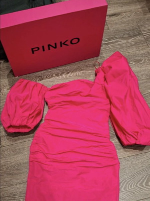 Φόρεμα Pinko xxs ροζ καινούργιο mini