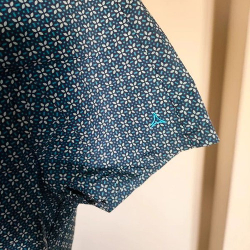 Schöffel women's patterned short sleeve shirt like new, size L