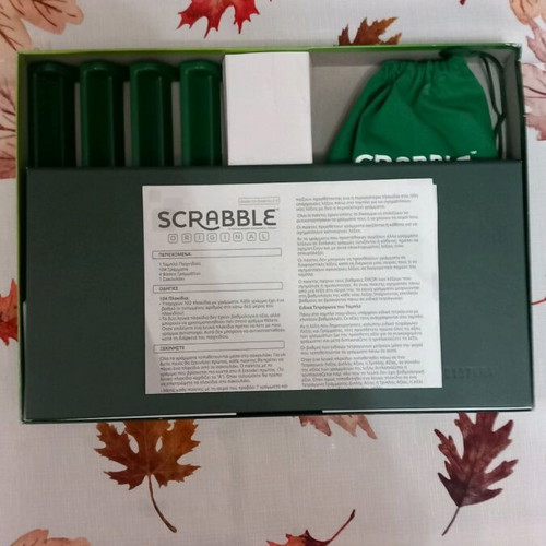 Scrabble Original board game used, missing 1 letter