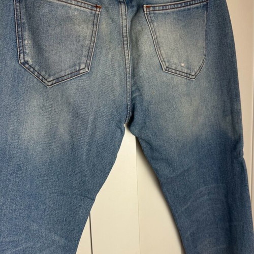 Zara Jean Capri wide fit size 36 used with rips
