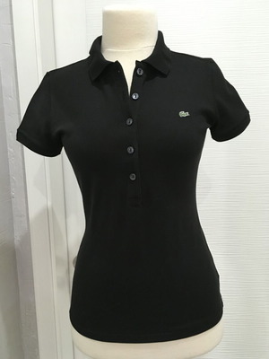 Lacoste дамска тениска нова, размер S, черна