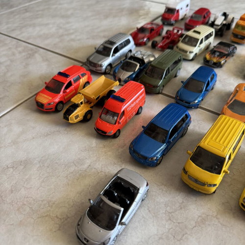 Siku toy cars pack of 29, 1:64 scale