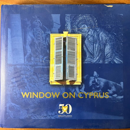 Window on Cyprus used, 50th anniversary edition Cyprus Republic