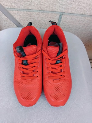 Ducati red athletic shoes size 36 like new