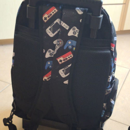 Goomby school trolley backpack with lunch bag