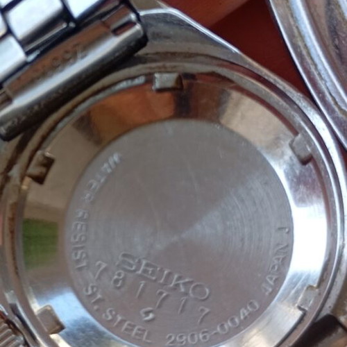 Seiko Hi-Beat women's automatic vintage watch used, blue dial