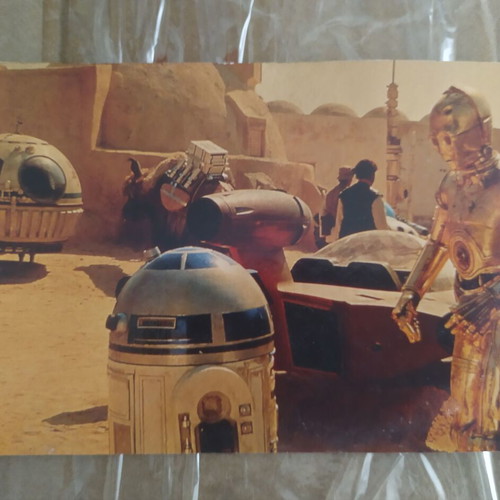 Star Wars 1997 postcard like new