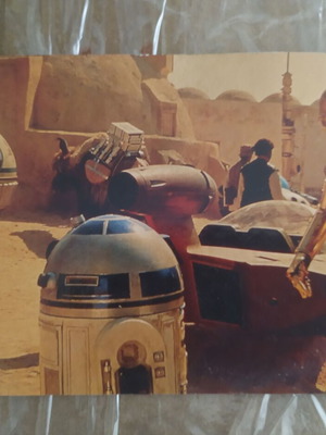 Star Wars 1997 postcard like new
