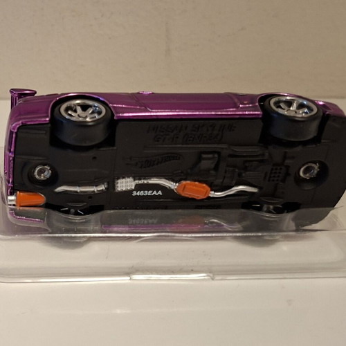 Alloy Car Model Nissan Skyline GT-R R34 Purple like new