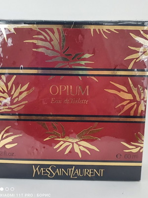 Yves Saint Laurent Opium Eau de Toilette 60 ml new vintage splash