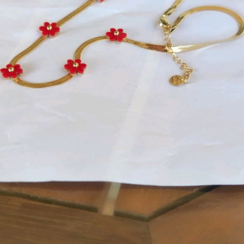 Steel Necklace New Gold and Silver Colors