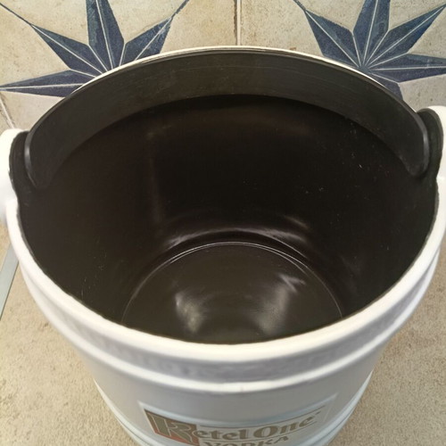 Ketel One Vodka ceramic ice bucket with iron handle