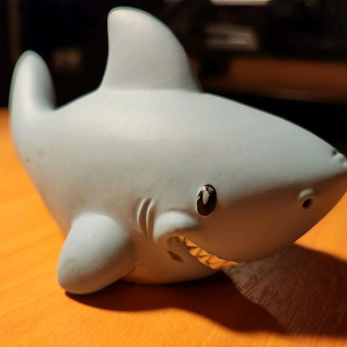 Shark figure used, plastic