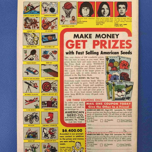 Amazing Adventures 36 used comic in English