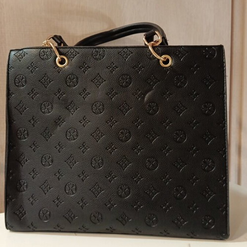 Women's shoulder bag new, large, black