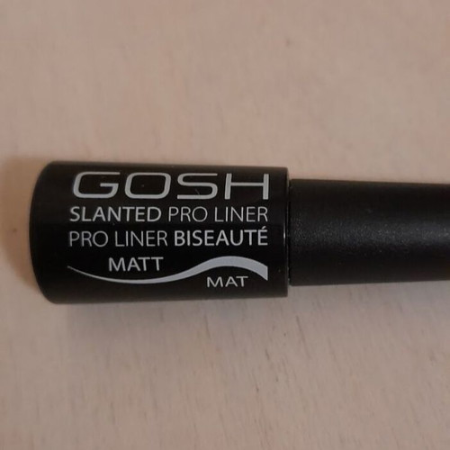 GOSH Slanted Pro Liner liquid eyeliner new, matte black