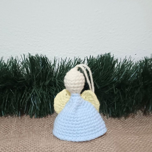 Christmas angel ornaments handmade crocheted new
