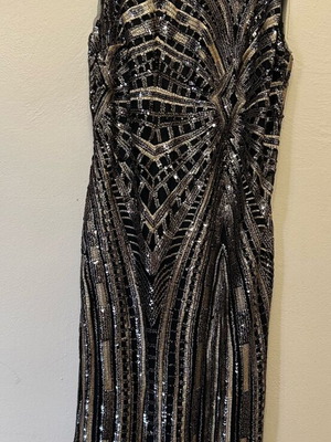 Zara cocktail dress like new with sequins multicolor size M