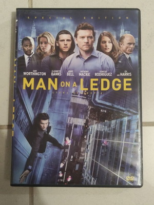 Man on a Ledge DVD употребяван, чуждестранно кино, Sam Worthington