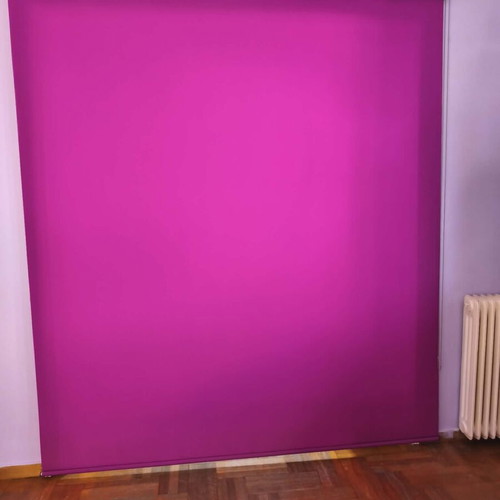 Roller curtains like new, used as room dividers