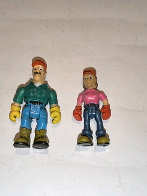 Fisher-Price Rescue Heroes figures used, set of 2
