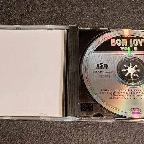 Bon Jovi Vol. 3 Live USA CD used, rock